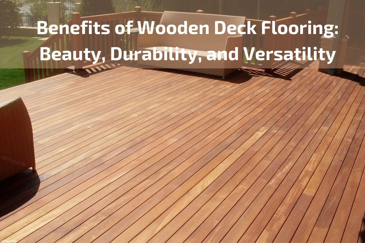 wooden deck flooring