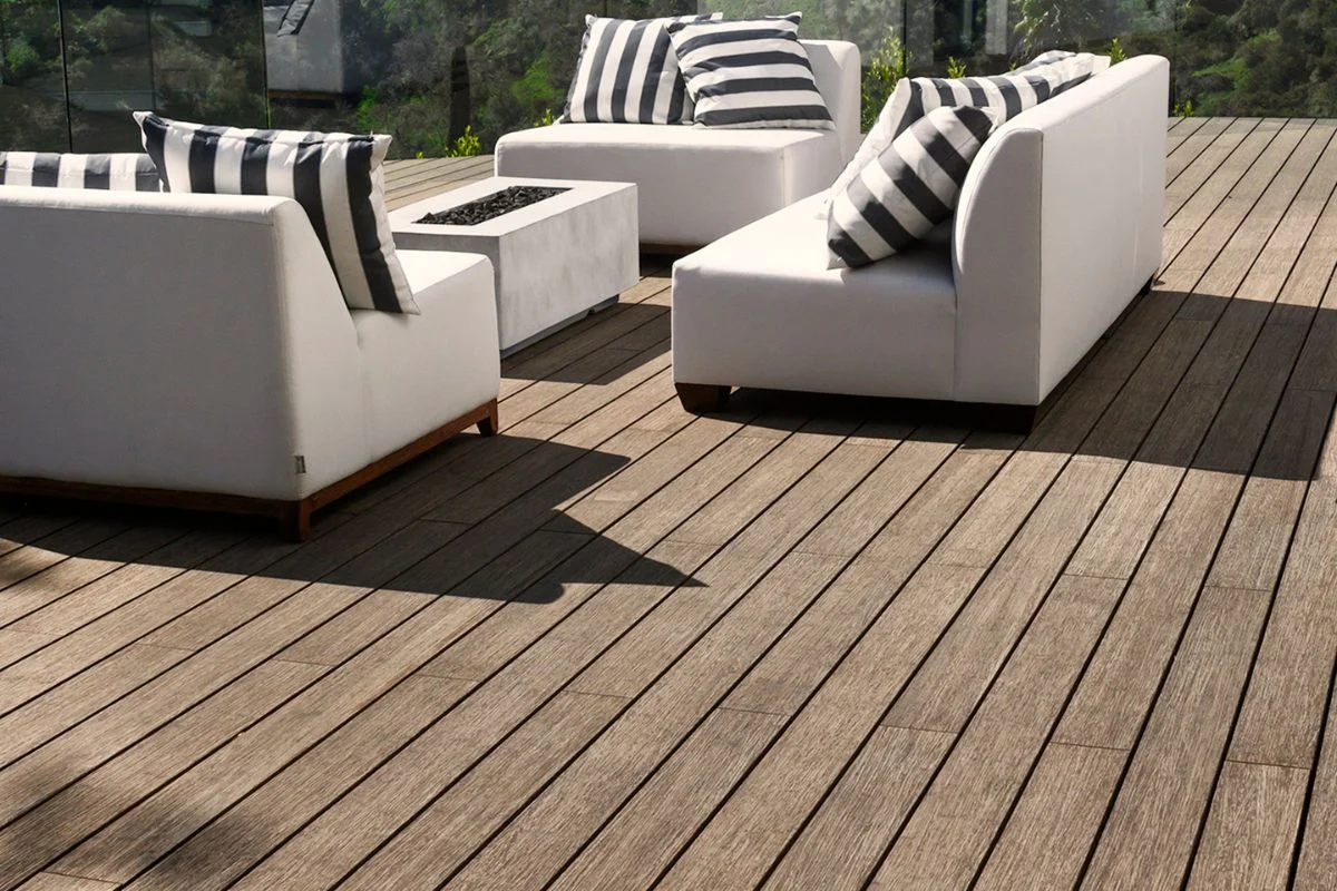 wooden deck flooring